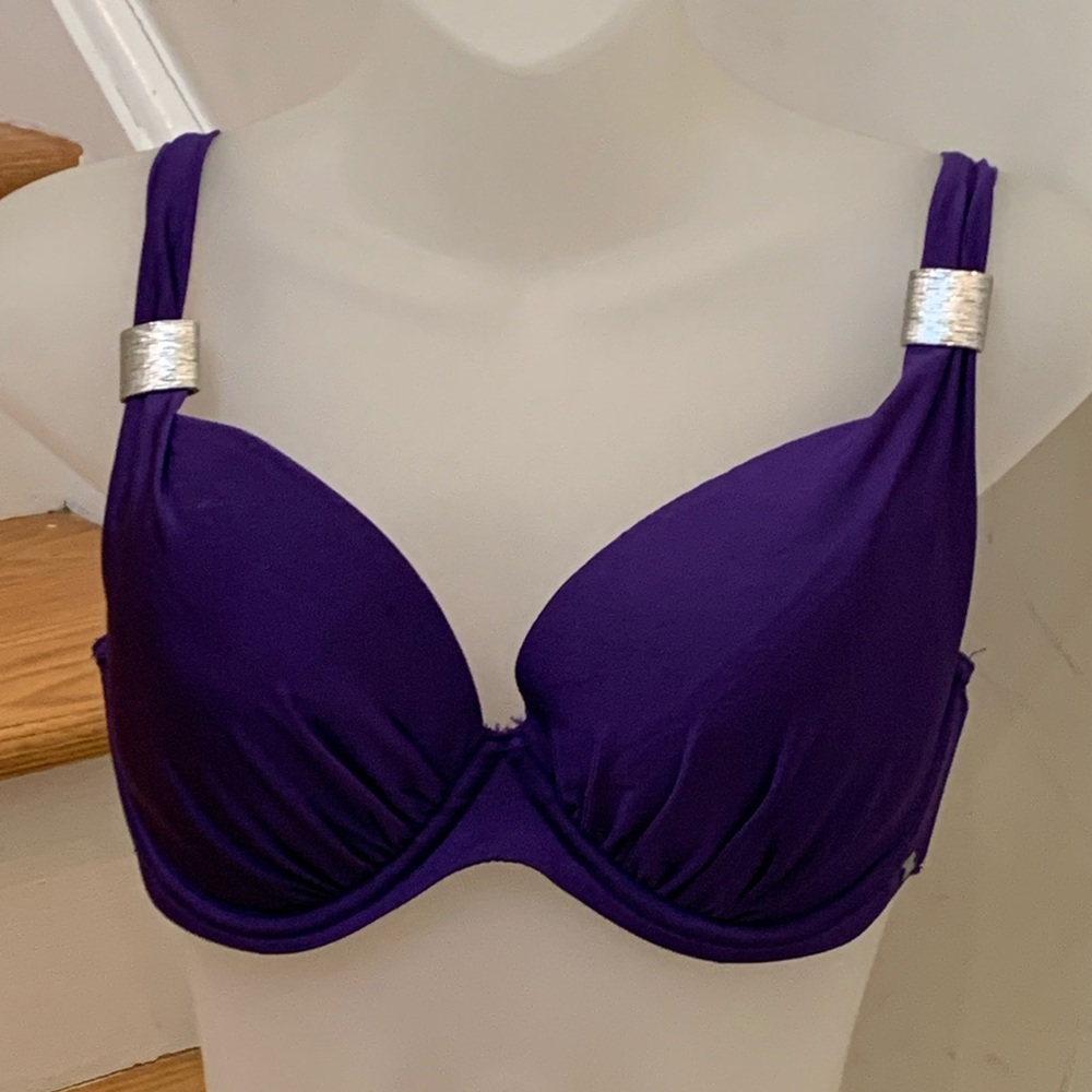Panache Swim Halle Violet Contour Bikini Top